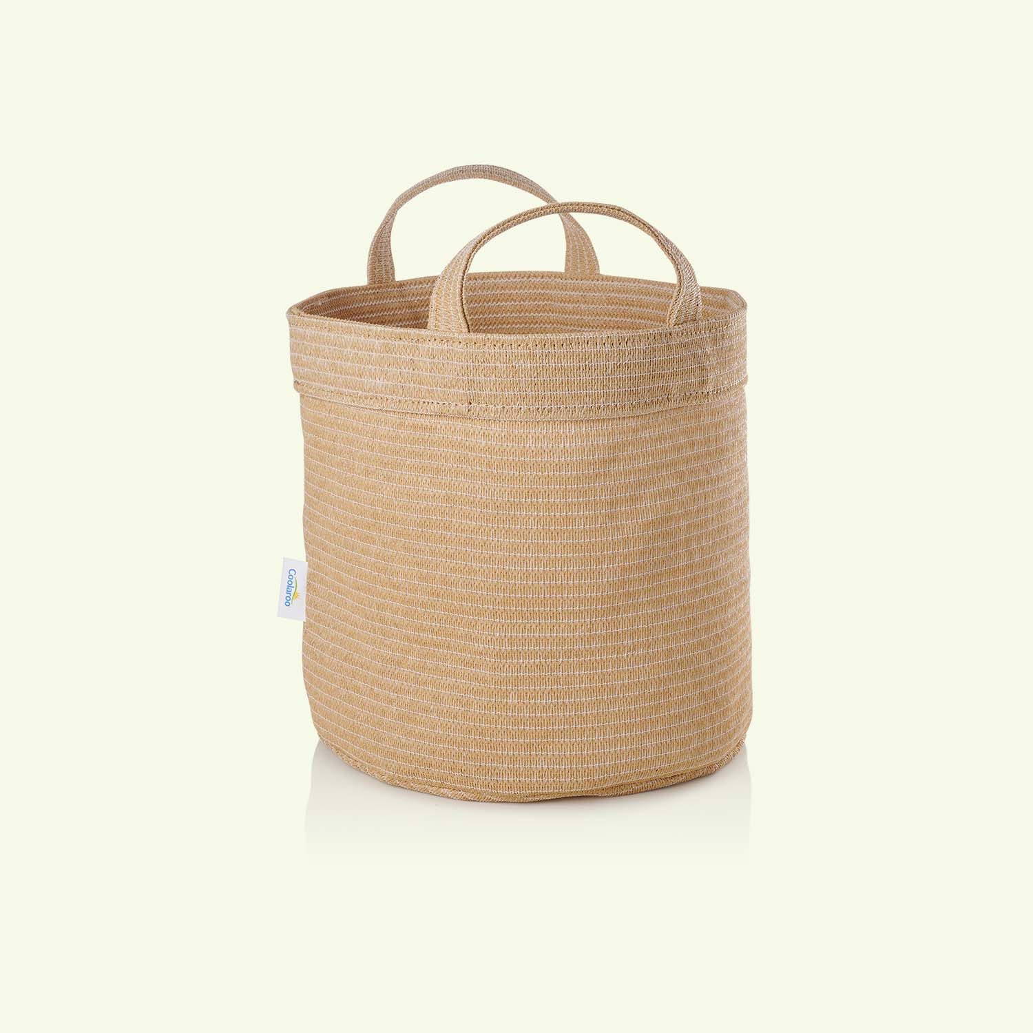 Coolaroo 10 gal. HDPE Fabric Grow Bags, Desert Sand, 3 Pk.